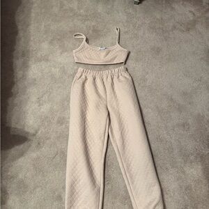 Princess Polly Arabella Set Beige: Quilted Set